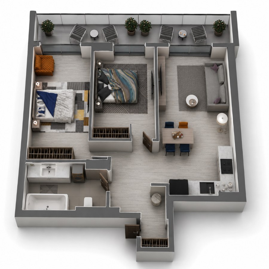 2+1 апартаменты, 92 м²